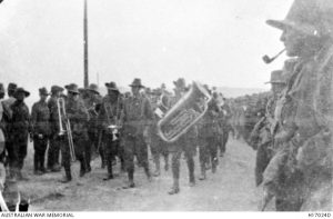 Arrival of the ANZACs in Lemnos