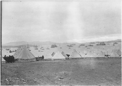 French and British camps and hospitals in Moudros
